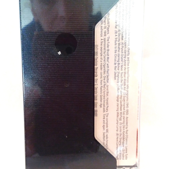 Red Skelton Rare Radiola Cassette Sealed - Picture 3 of 3